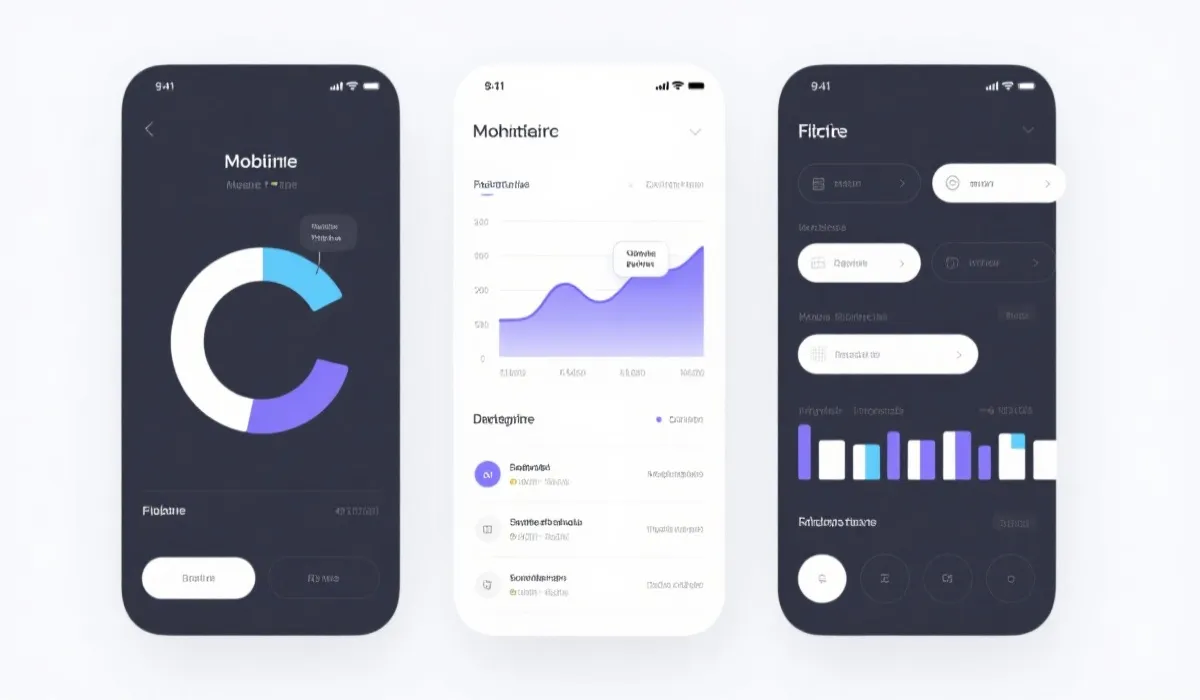 移动端走势图界面示意